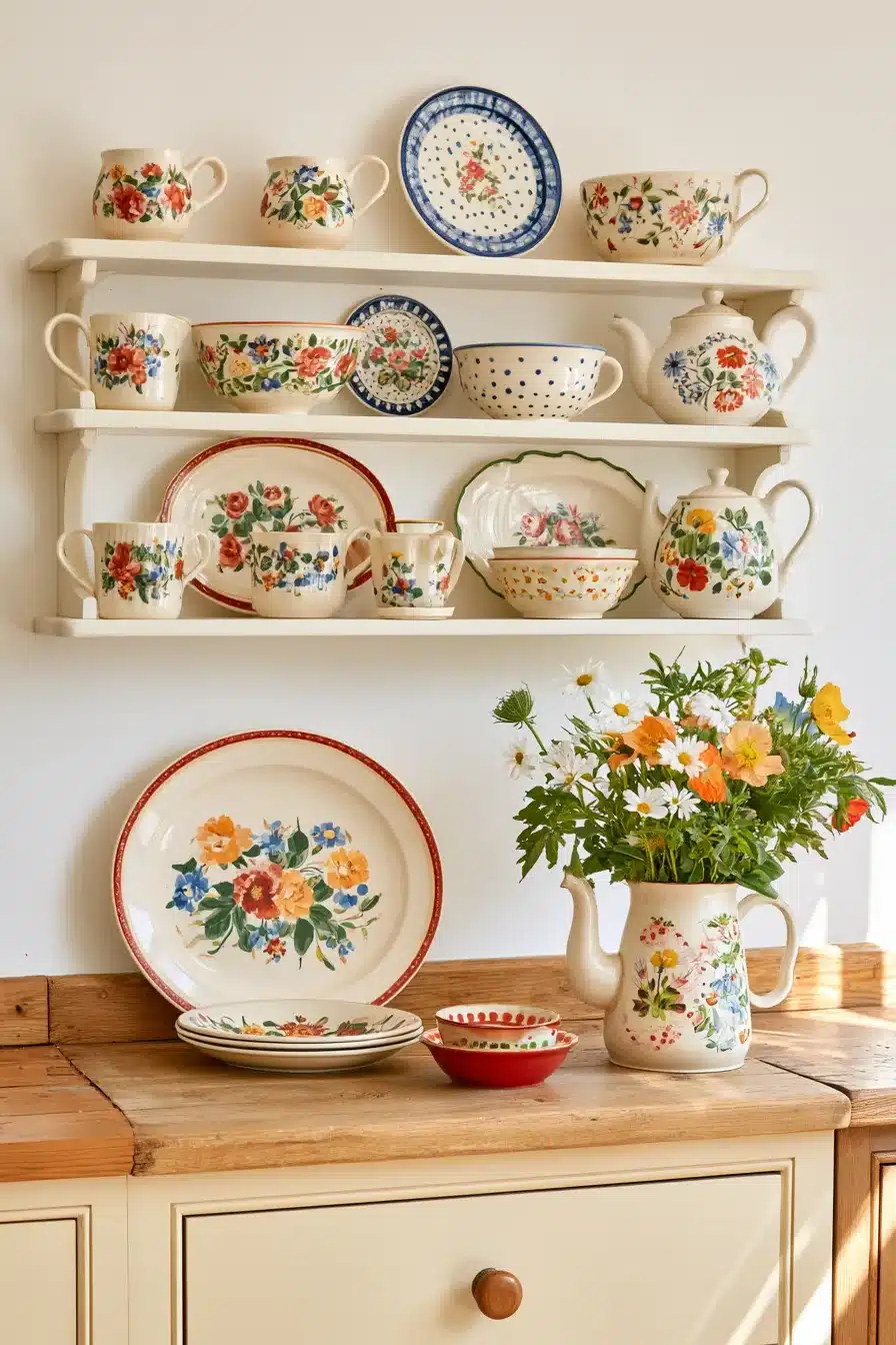 27 Charming Cottagecore Kitchen Decor Ideas for a Cozy Country Home