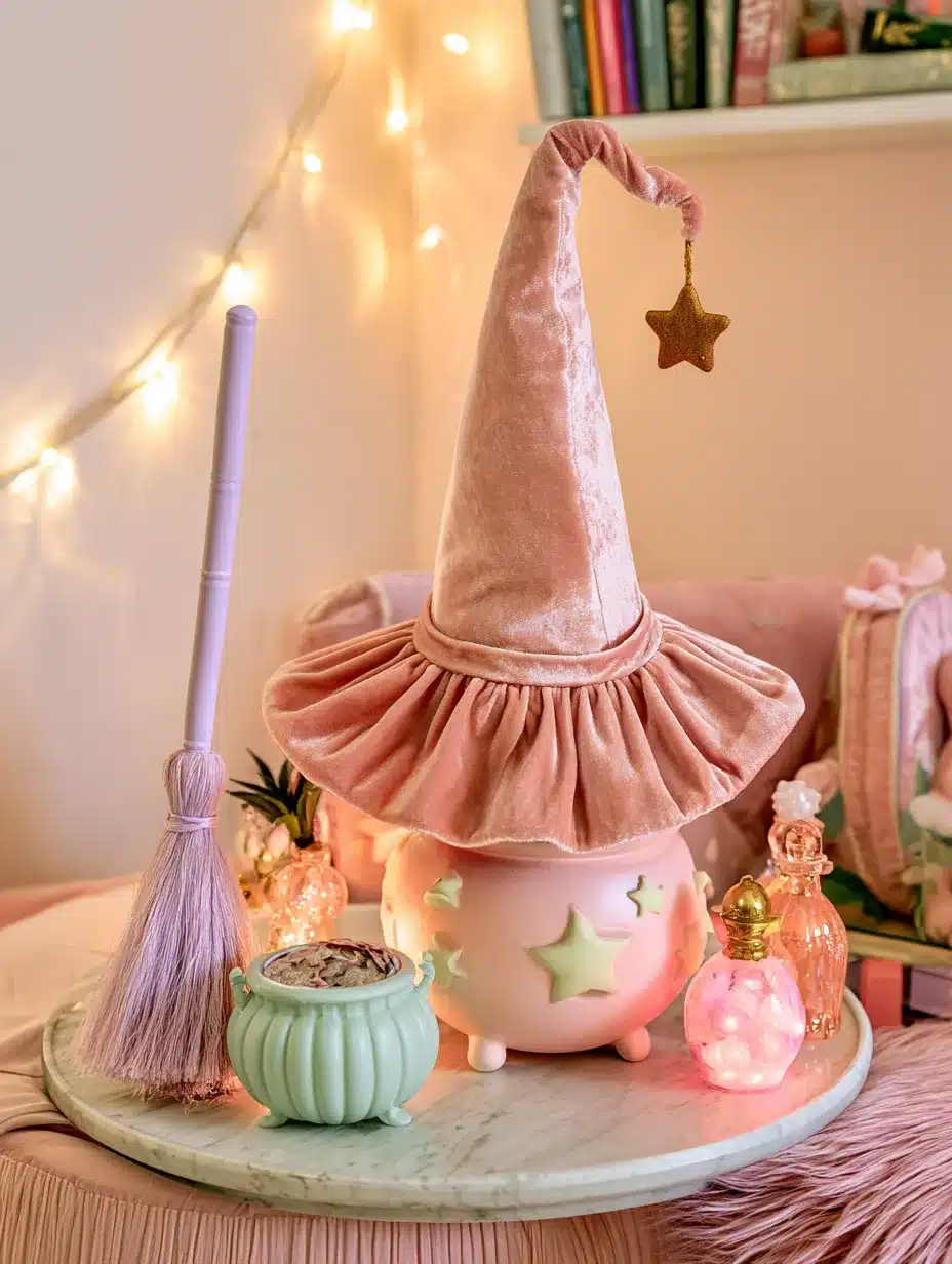 27 Pretty Pink Halloween Decor Ideas For A Playful Spooky Home