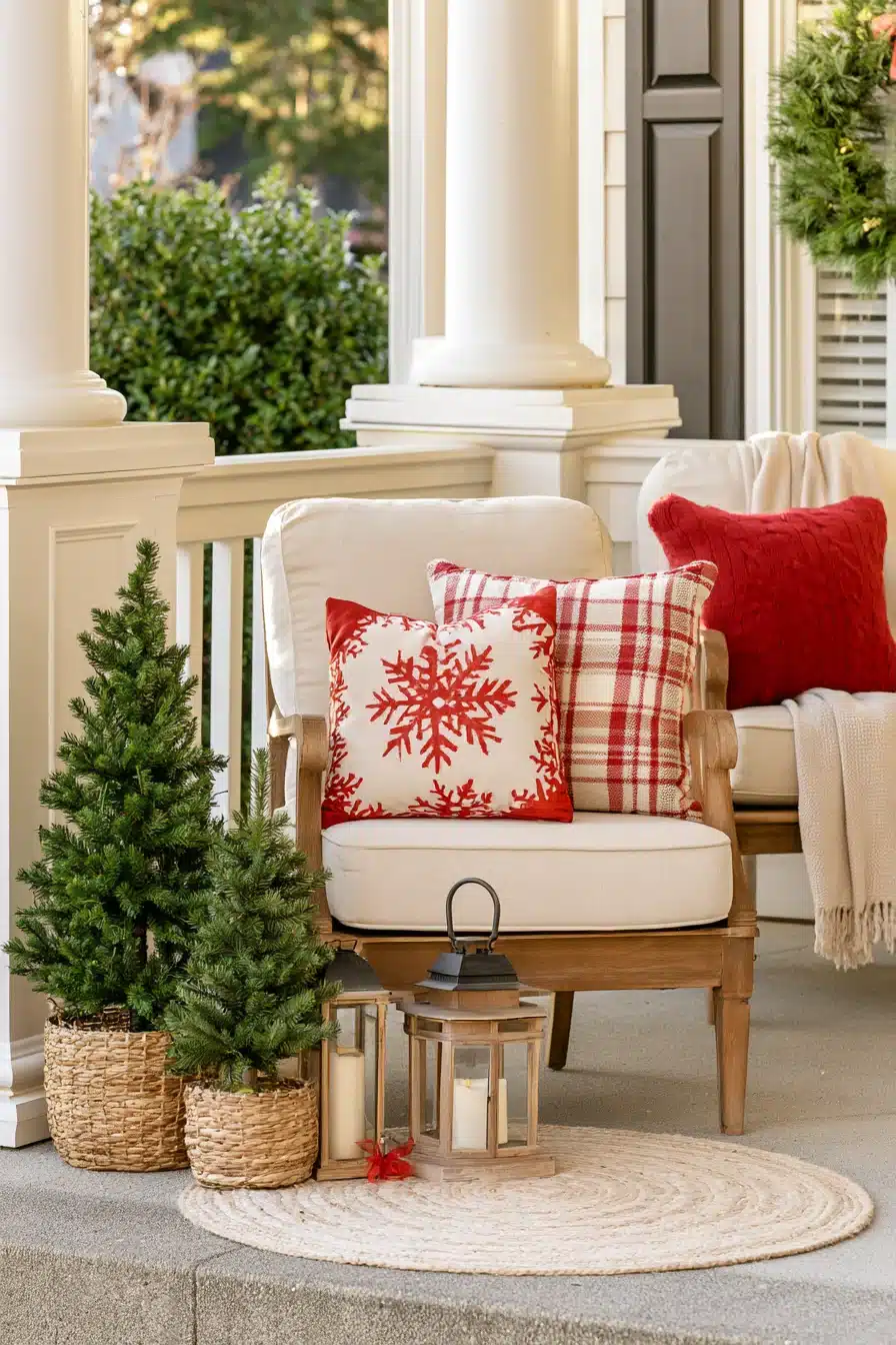 27 Magical Front Porch Christmas Decor Ideas For A Warm Holiday Welcome