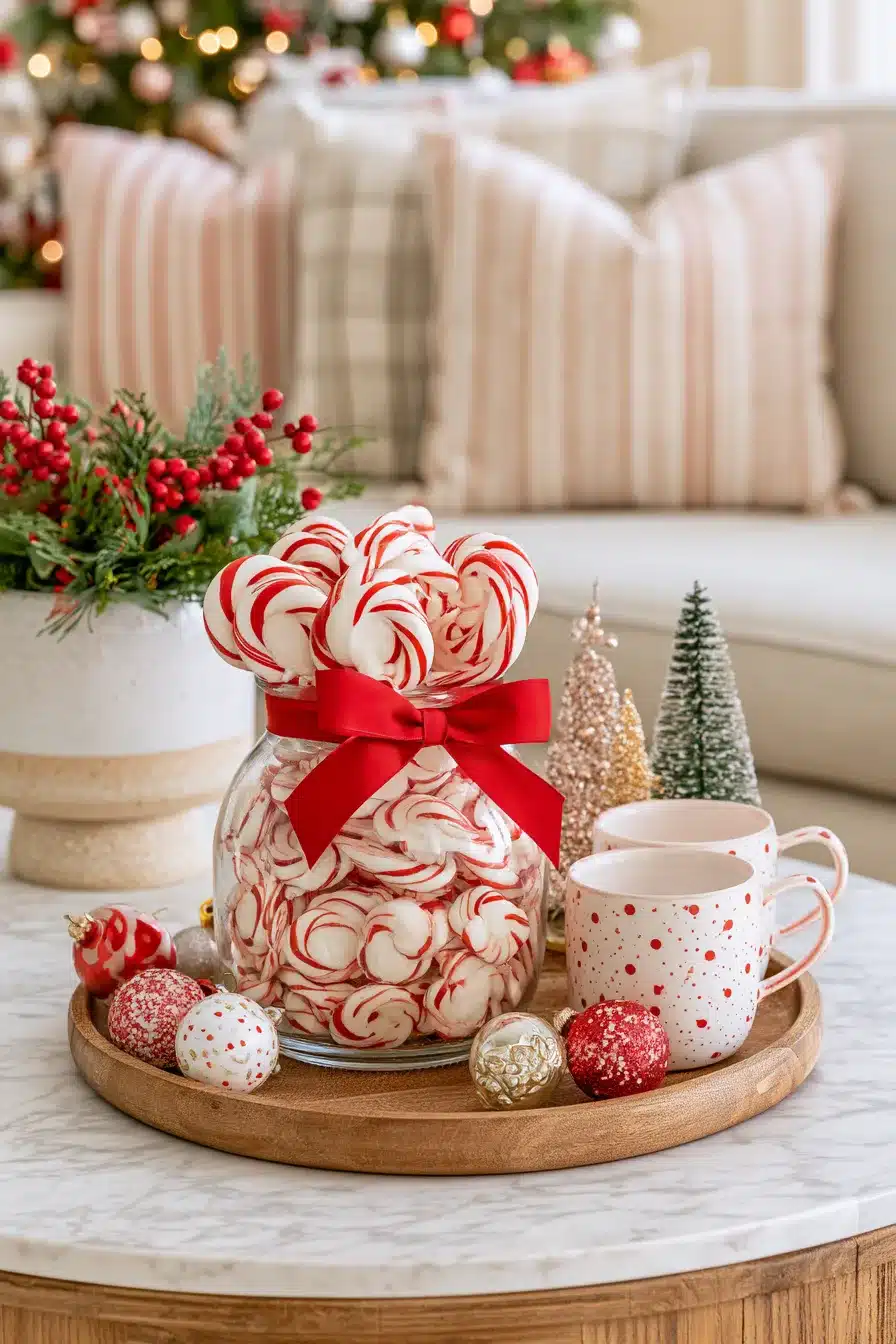 27 Christmas Coffee Table Decor Ideas Your Guests Will Love