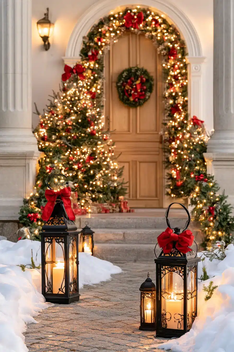 27 Magical Front Porch Christmas Decor Ideas For A Warm Holiday Welcome
