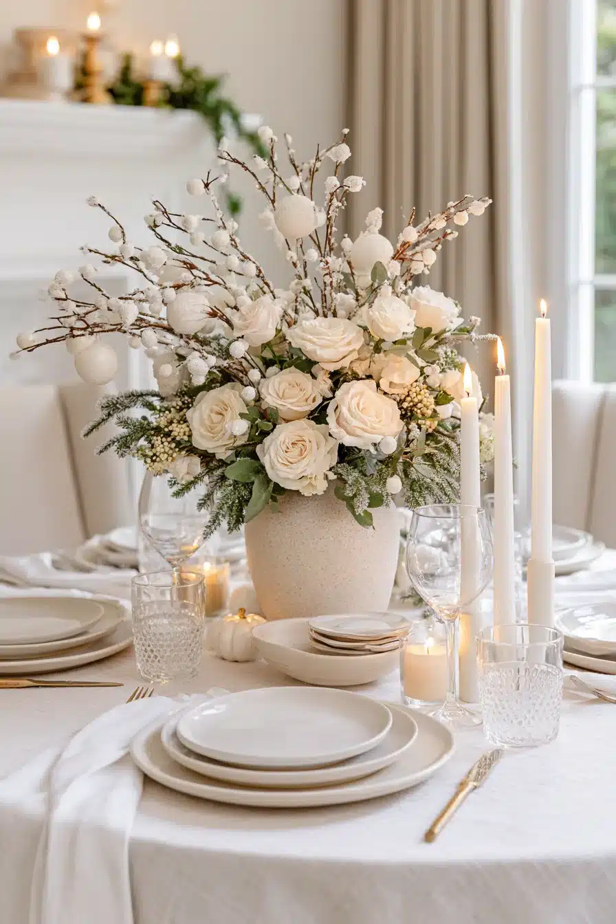 27 Cozy Christmas Table Settings Your Guests Will Love