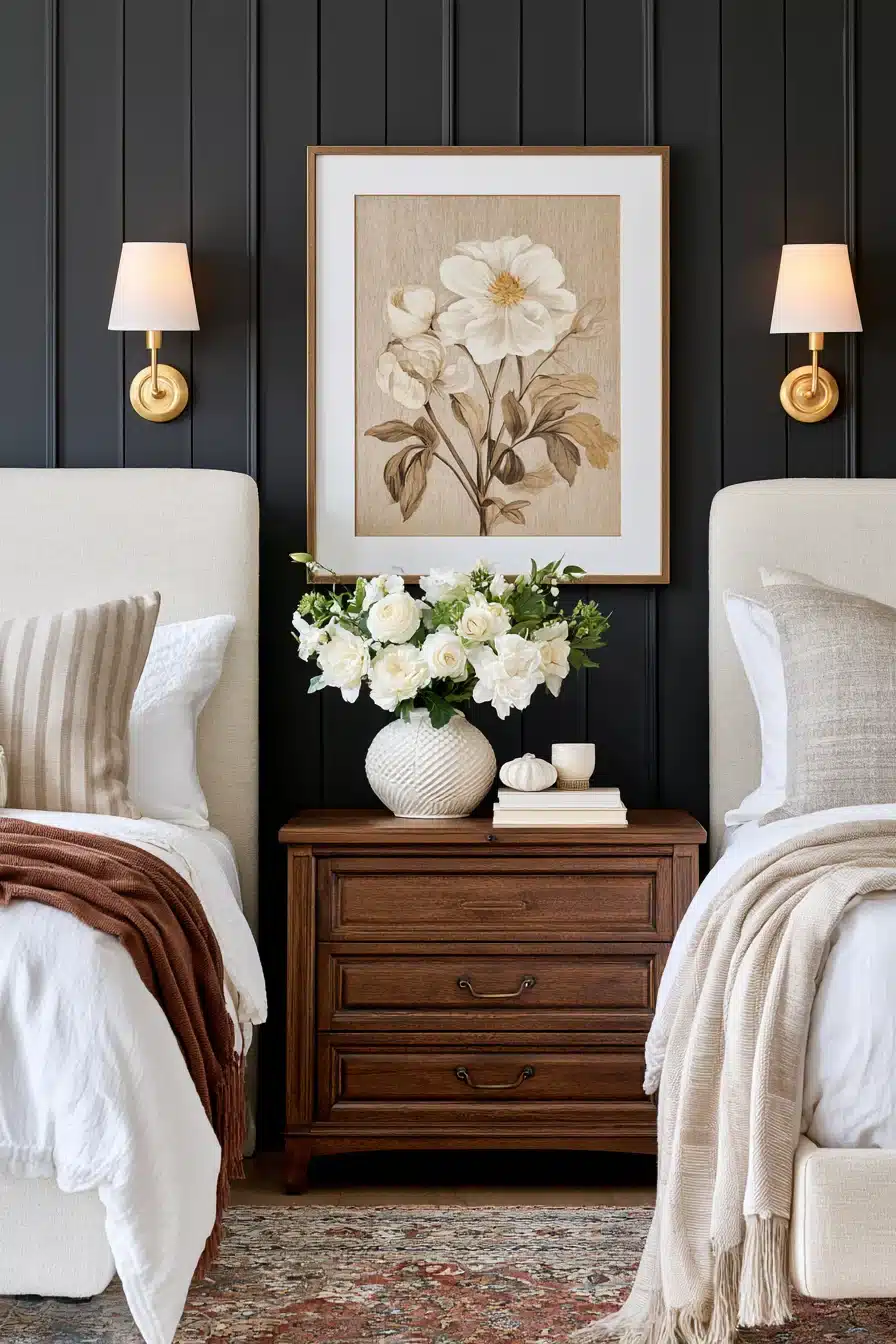 27 Chic Black Accent Wall Bedroom Ideas for Every Style