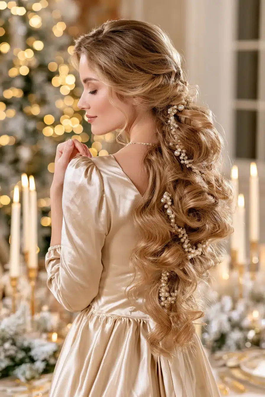 27 Gorgeous Christmas Hair Ideas For A Magical Festive Look