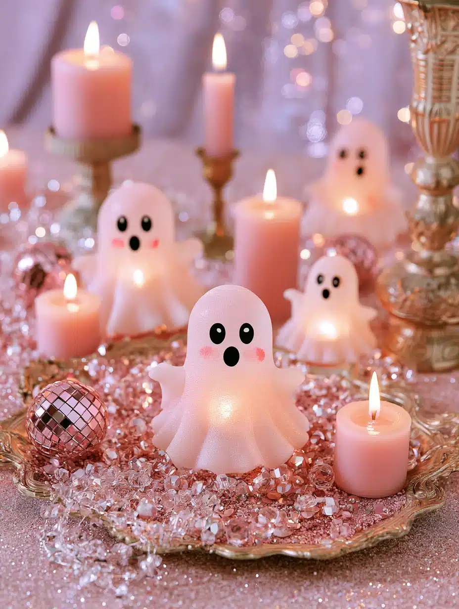 27 Pretty Pink Halloween Decor Ideas For A Playful Spooky Home
