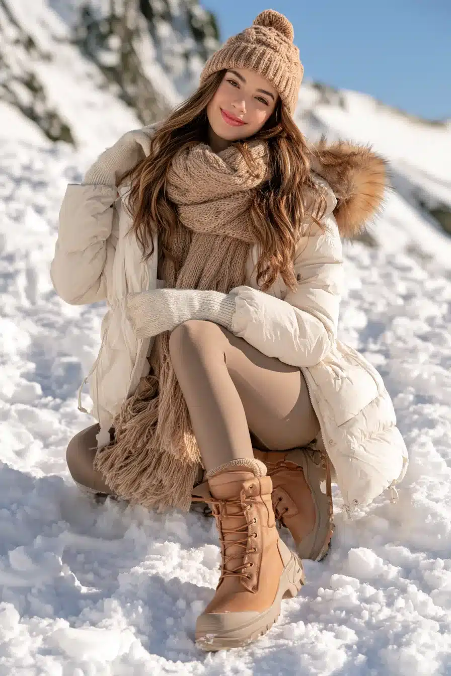 27 Winter Outfits With Scarves That Look Cozy and Chic