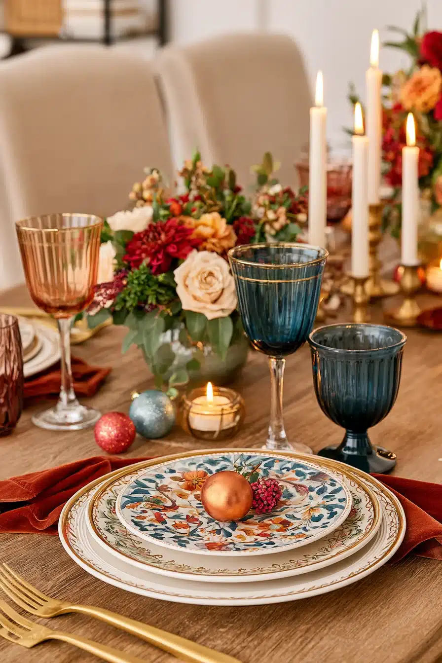 27 Cozy Christmas Table Settings Your Guests Will Love