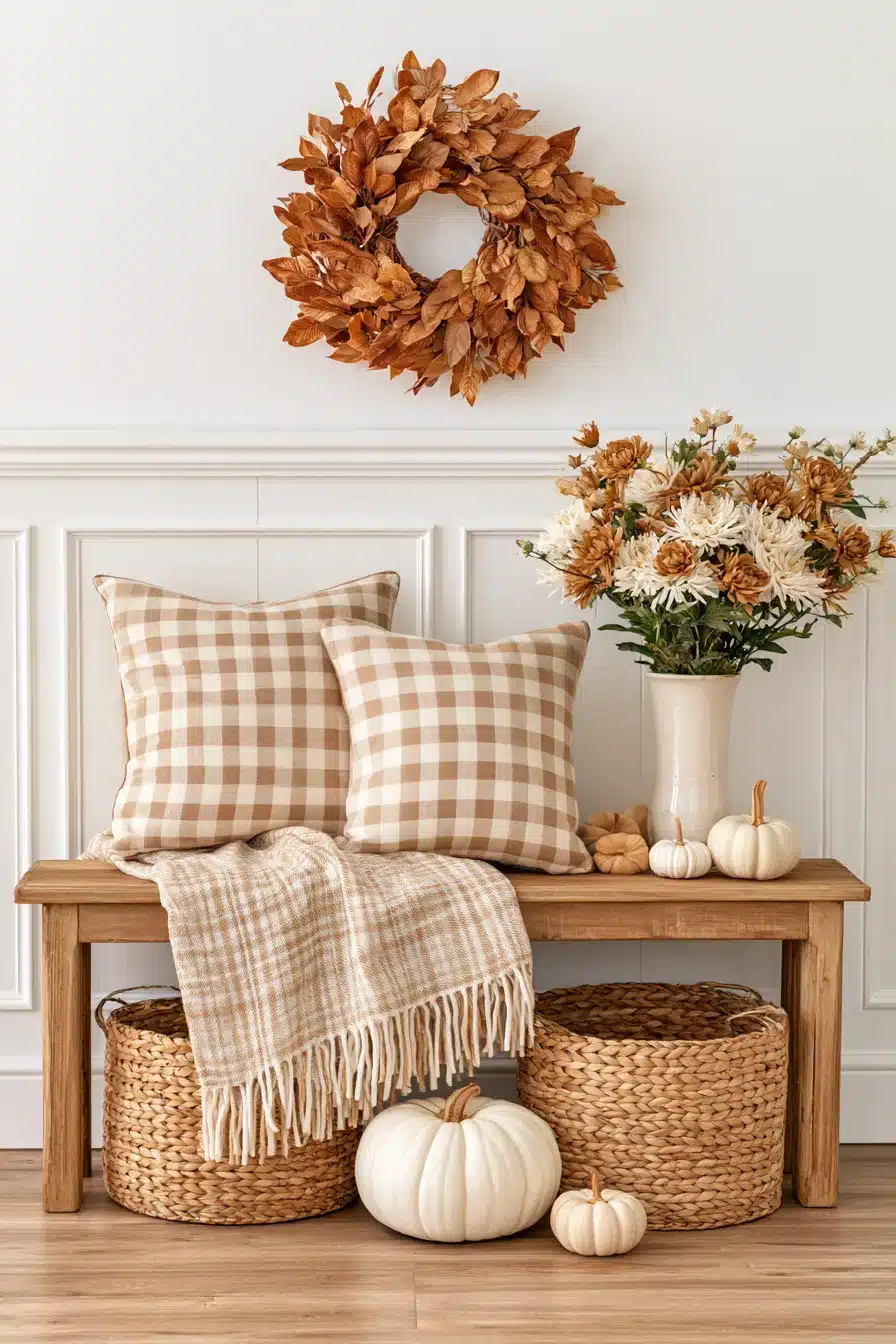 27 Beautiful Fall Entryway Looks to Welcome the Season