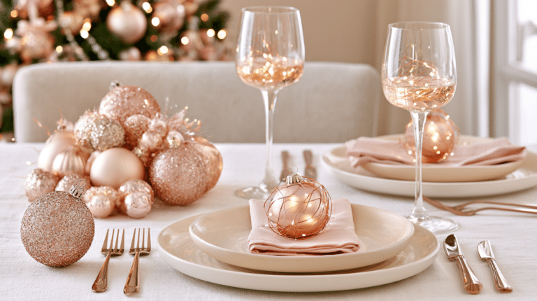27 Cozy Christmas Table Settings Your Guests Will Love