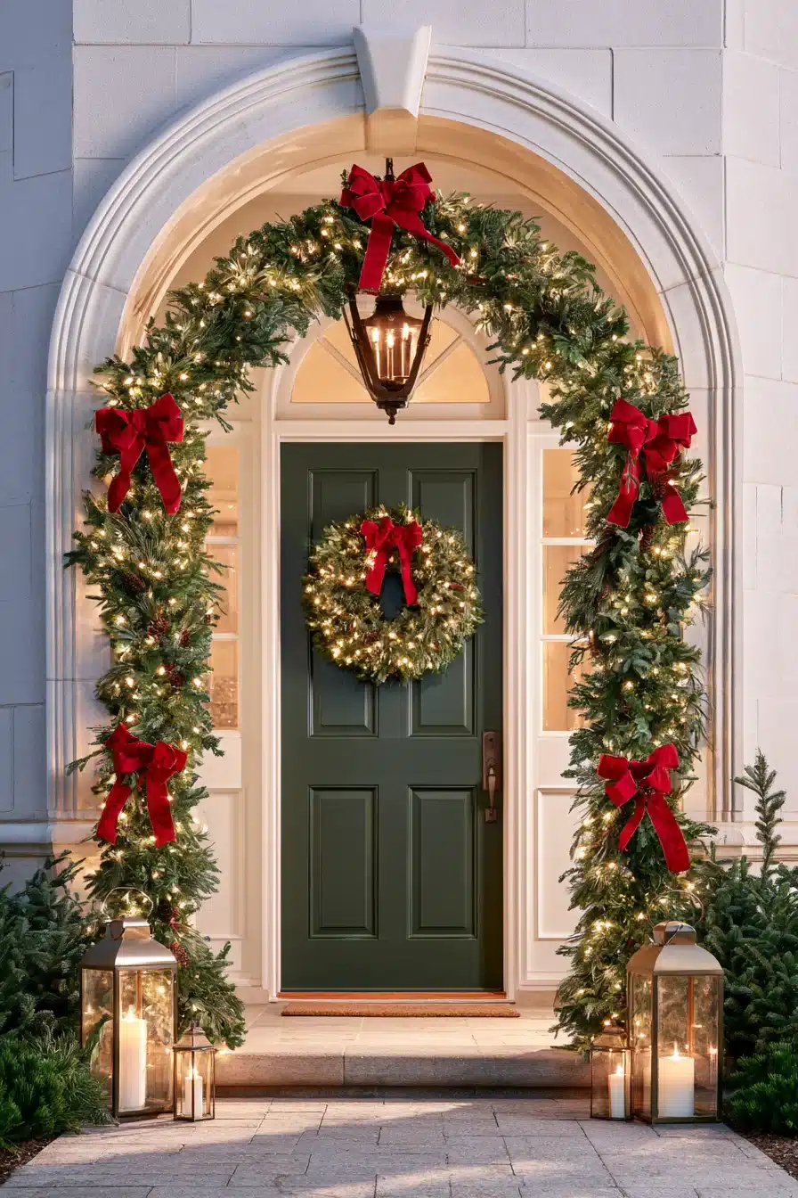 27 Creative Christmas Door Decorations Full of Holiday Cheer