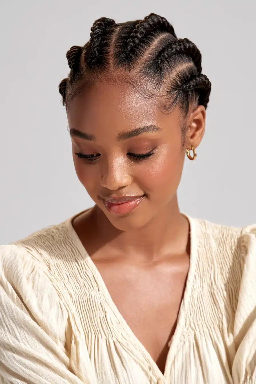 27 Beautiful Natural Cornrow Hairstyles to Inspire Your Next Look