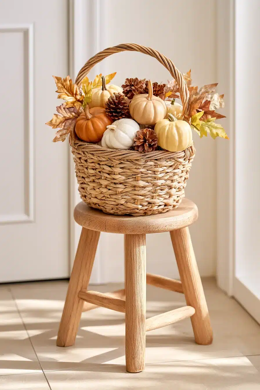 27 Cozy Small Porch Fall Decorating Ideas for a Charming Autumn Welcome