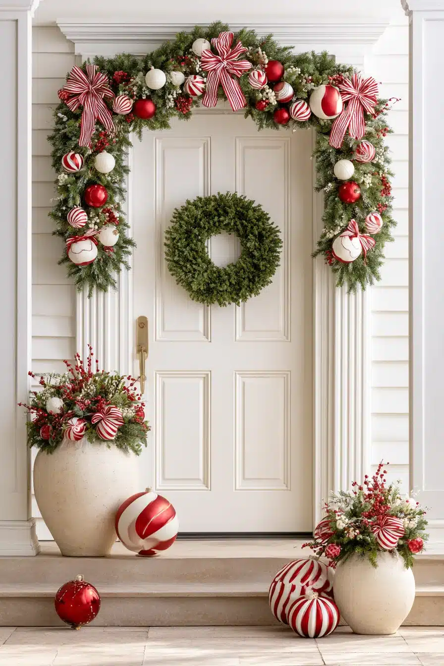 27 Creative Christmas Door Decorations Full of Holiday Cheer