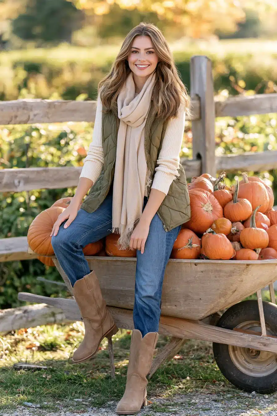 27 Cute Pumpkin Patch Outfit Ideas for a Perfect Fall Day