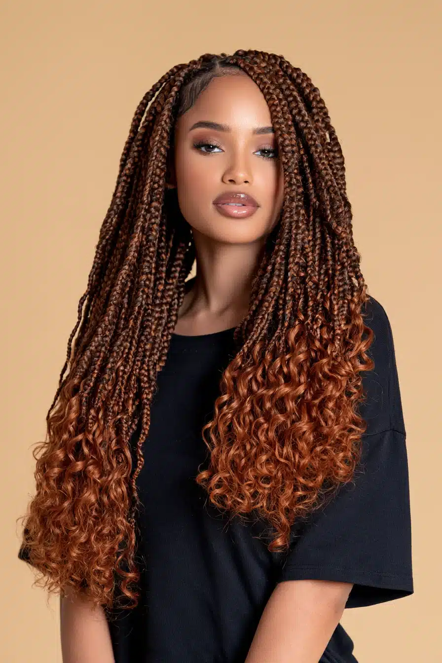 27 Stunning Boho Knotless Braids to Inspire Your Next Hairstyle
