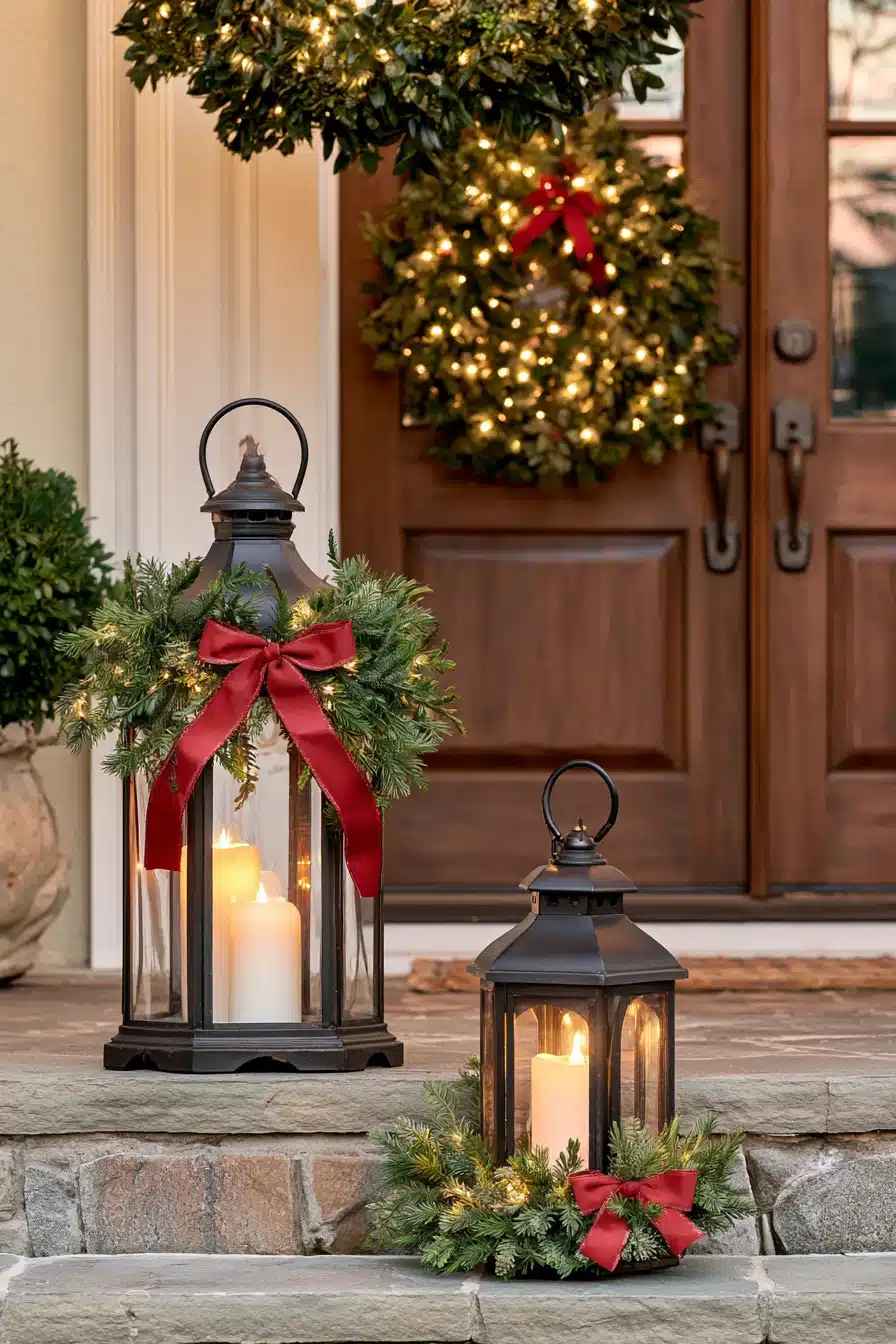 27 Creative Christmas Door Decorations Full of Holiday Cheer