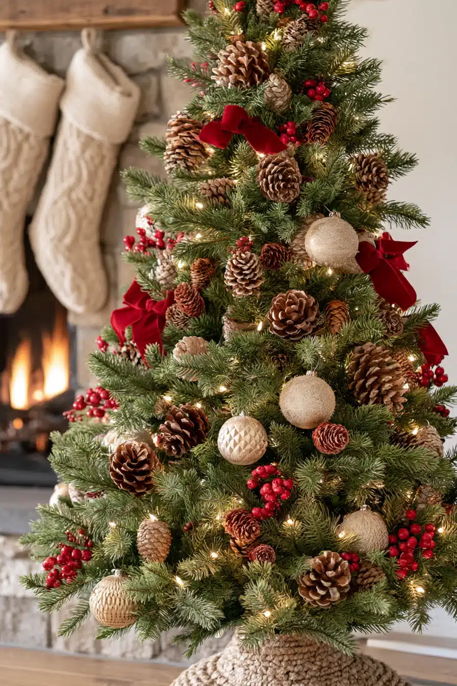 27 Traditional Christmas Tree Ideas for a Warm and Timeless Holiday Home