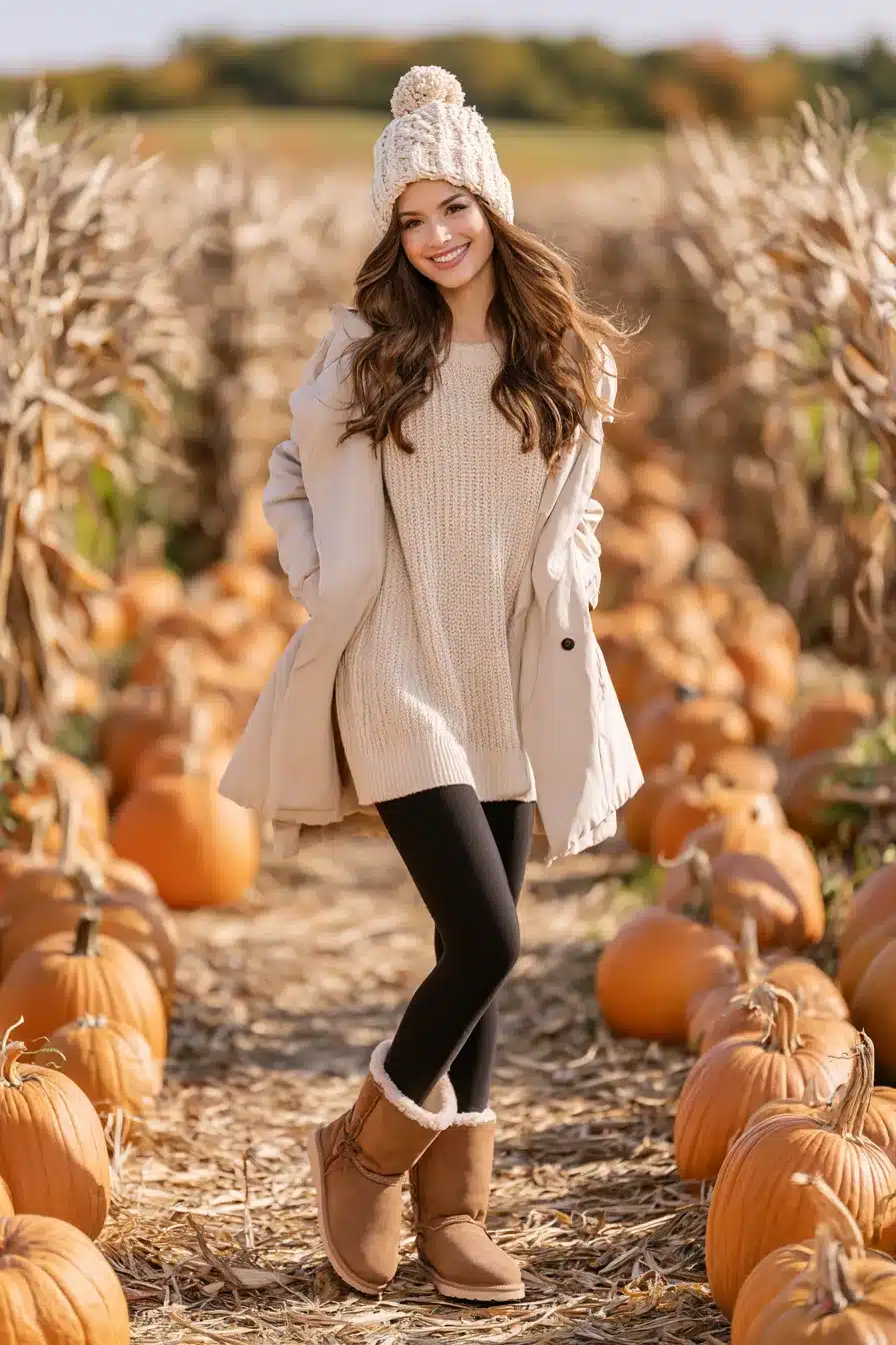 27 Cute Pumpkin Patch Outfit Ideas for a Perfect Fall Day