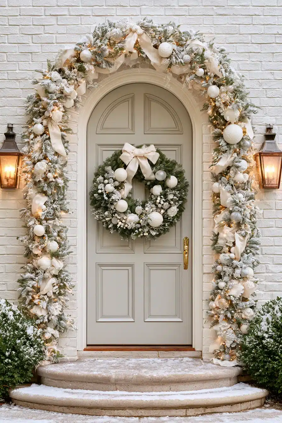 27 Creative Christmas Door Decorations Full of Holiday Cheer