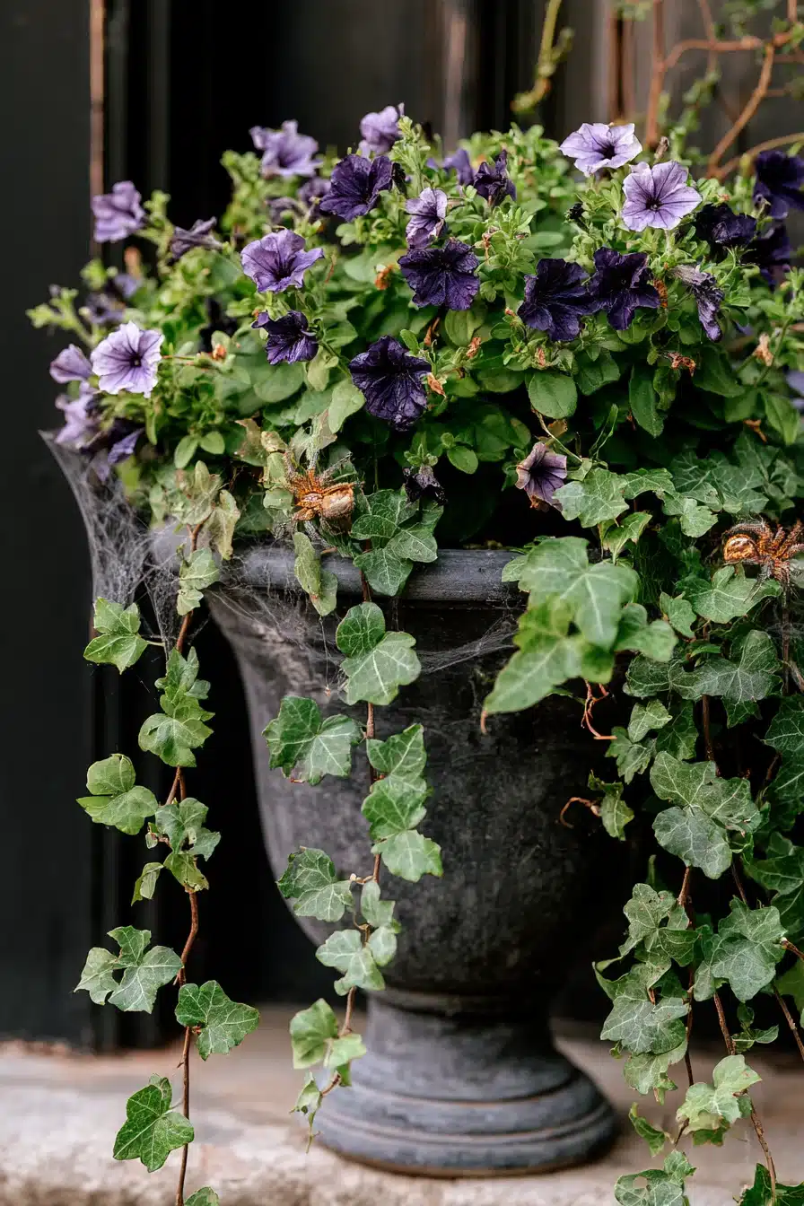 27 Creative Halloween Planter Ideas for a Delightfully Spooky Front Porch