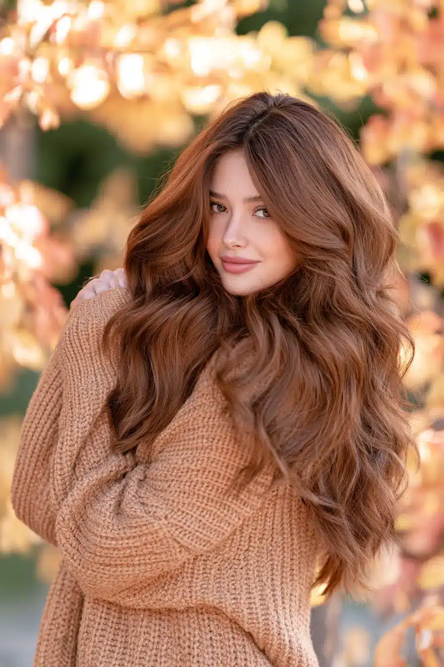 27 Gorgeous Chestnut Brown Hair Ideas for Rich Color and Radiant Shine