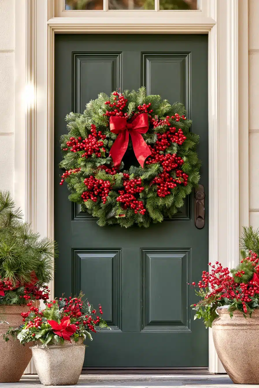 27 Creative Christmas Door Decorations Full of Holiday Cheer