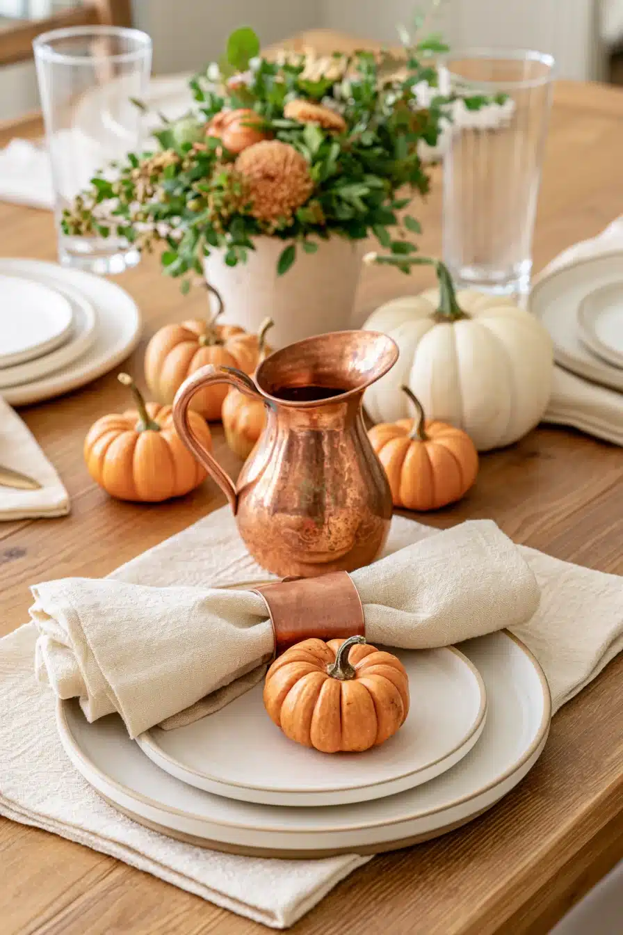 27 Easy Thanksgiving Tablescapes for a Cozy and Beautiful Holiday Gathering