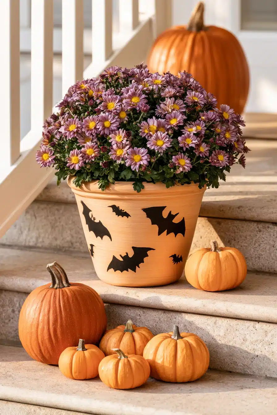 27 Creative Halloween Planter Ideas for a Delightfully Spooky Front Porch