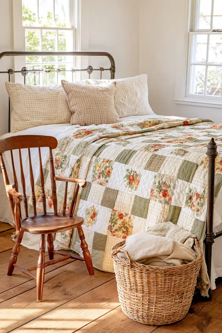 27 Vintage Cottagecore Bedroom Ideas for a Cozy and Charming Retreat