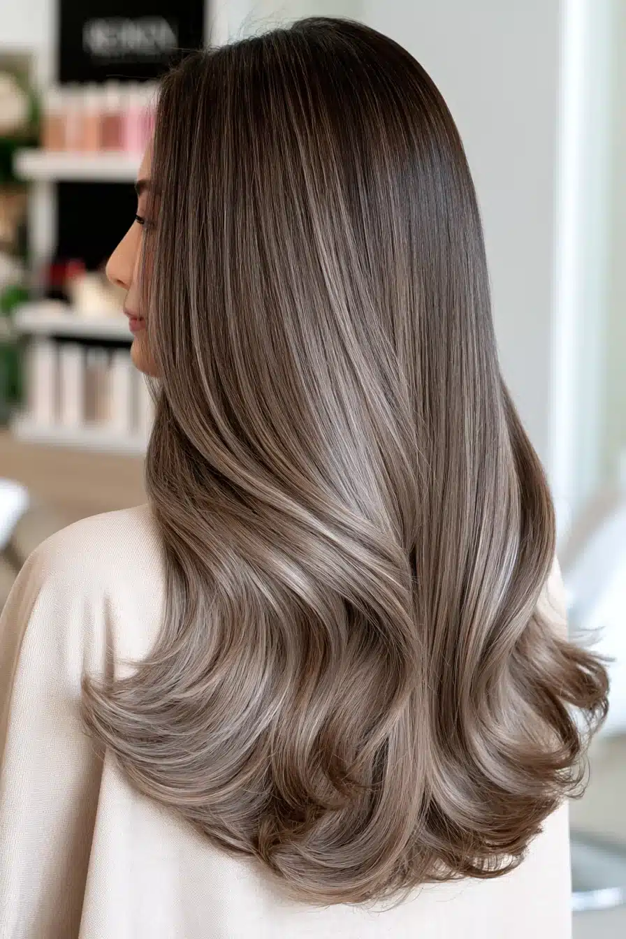 27 Beautiful Grey Blending Ideas for Dark Hair That Embrace Your Silver Strands