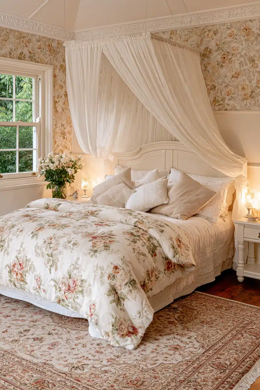 27 Vintage Cottagecore Bedroom Ideas for a Cozy and Charming Retreat