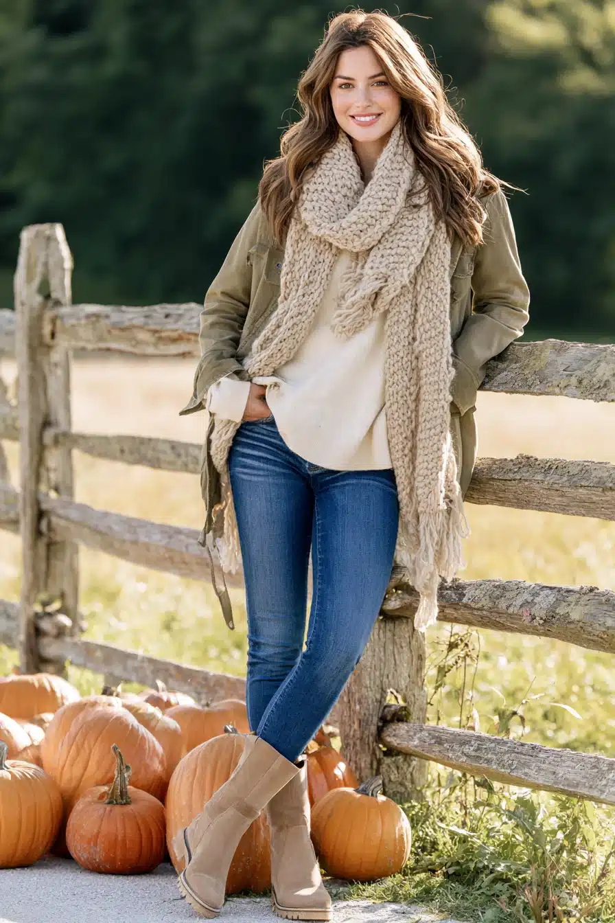 27 Cute Pumpkin Patch Outfit Ideas for a Perfect Fall Day