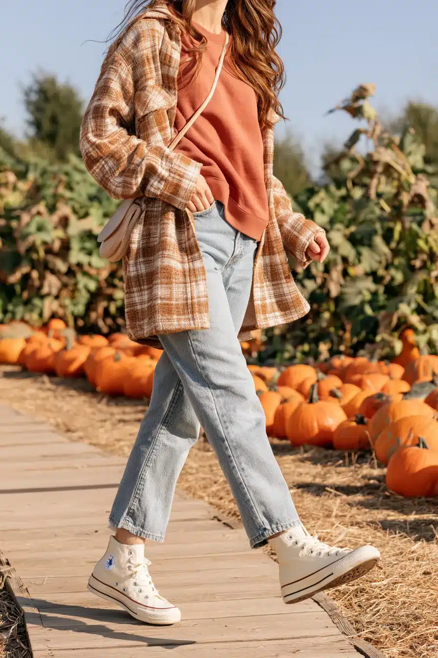 27 Cute Pumpkin Patch Outfit Ideas for a Perfect Fall Day