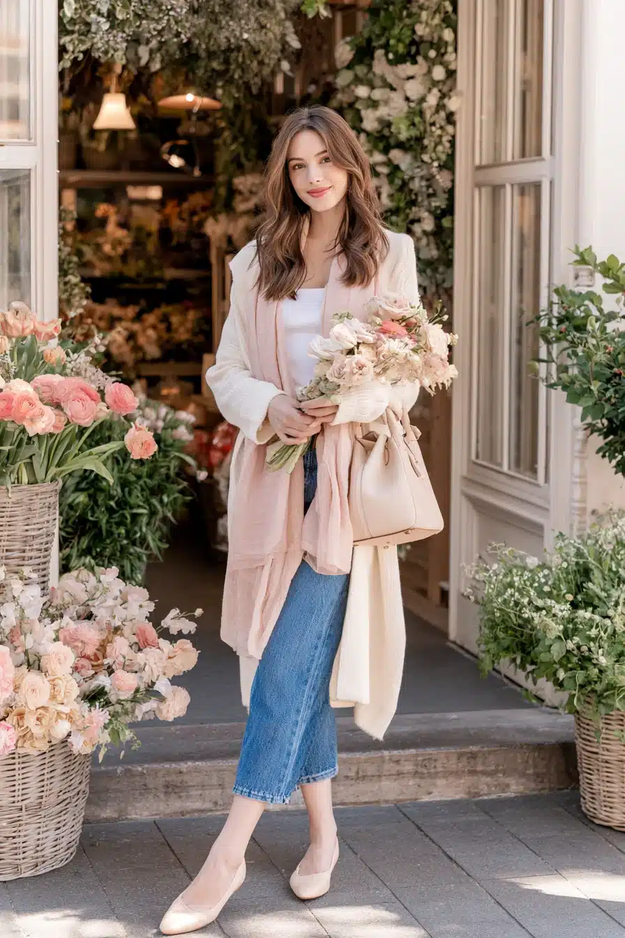 27 Pink Scarf Outfit Ideas to Brighten Your Cozy Everyday Style