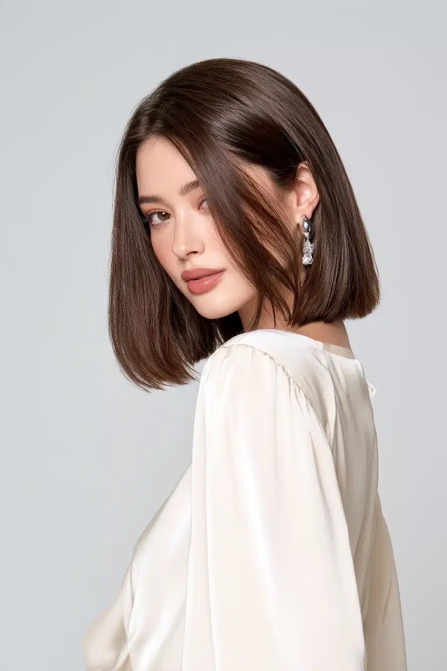 27 Flattering Round Face Hairstyle Ideas to Refresh Your Look