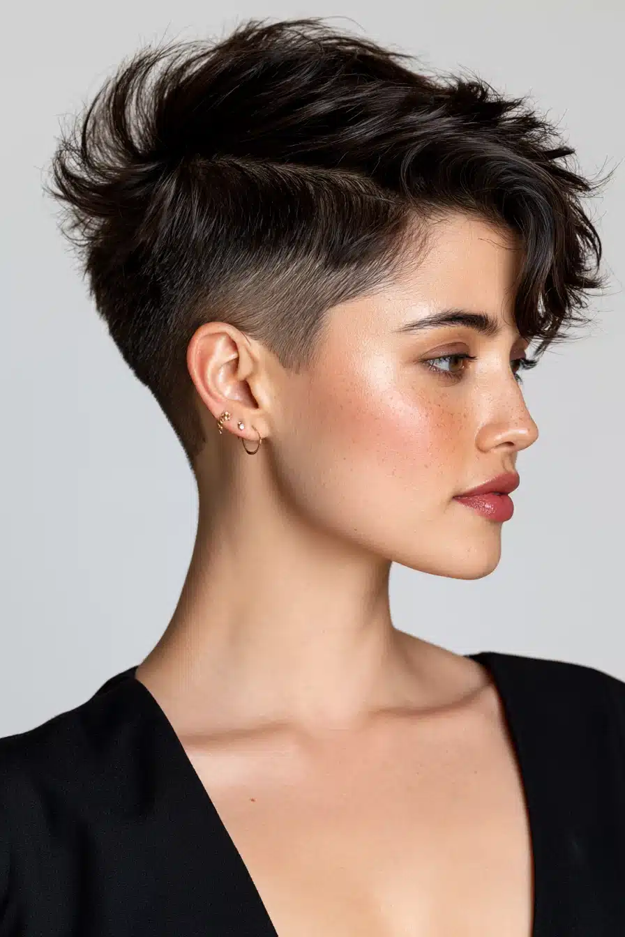 27 Chic Dark Feminine Short Hair Ideas With Mysterious Charm
