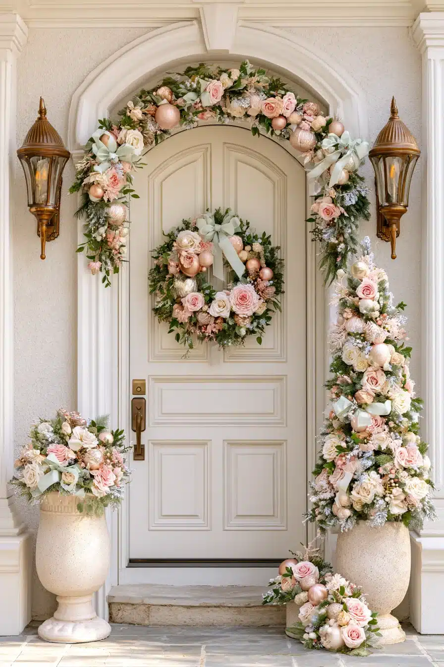27 Creative Christmas Door Decorations Full of Holiday Cheer