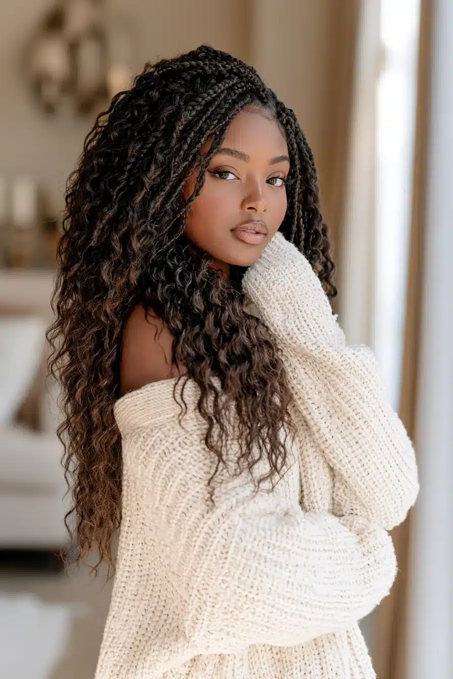27 Stunning Boho Knotless Braids to Inspire Your Next Hairstyle