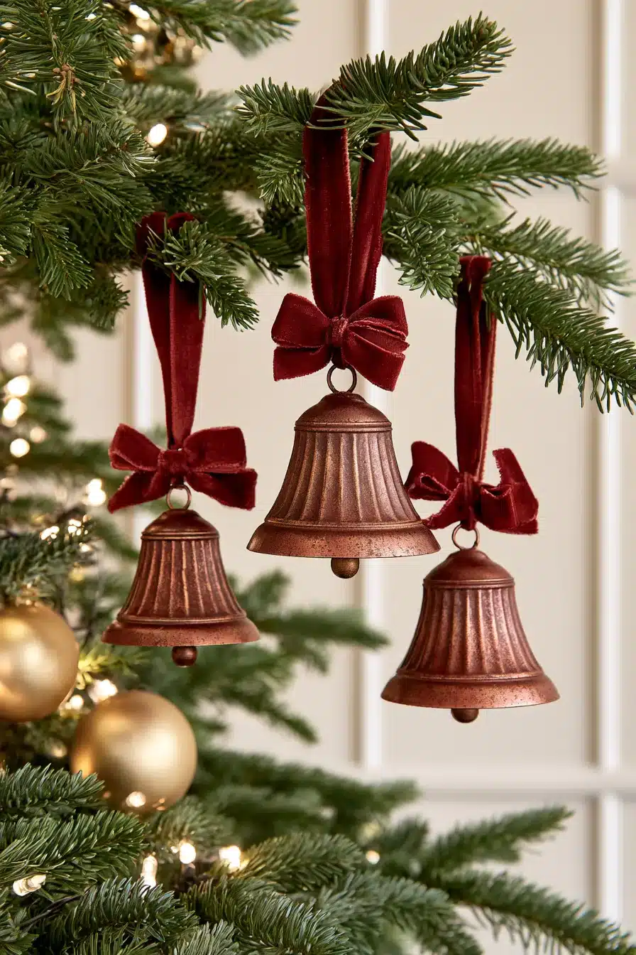 27 Elegant Burgundy Christmas Tree Ideas for a Rich and Cozy Holiday Look