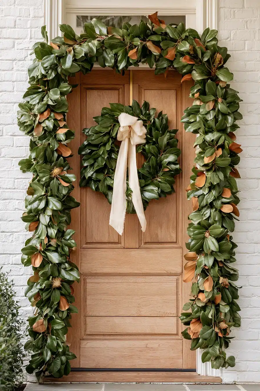 27 Creative Christmas Door Decorations Full of Holiday Cheer