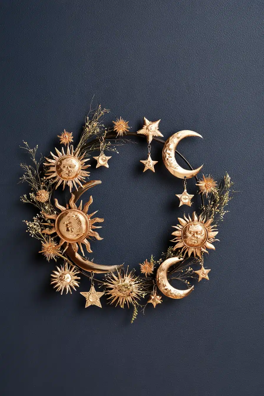 27 Enchanting Witchy Wreaths to Bring Magical Charm to Your Front Door