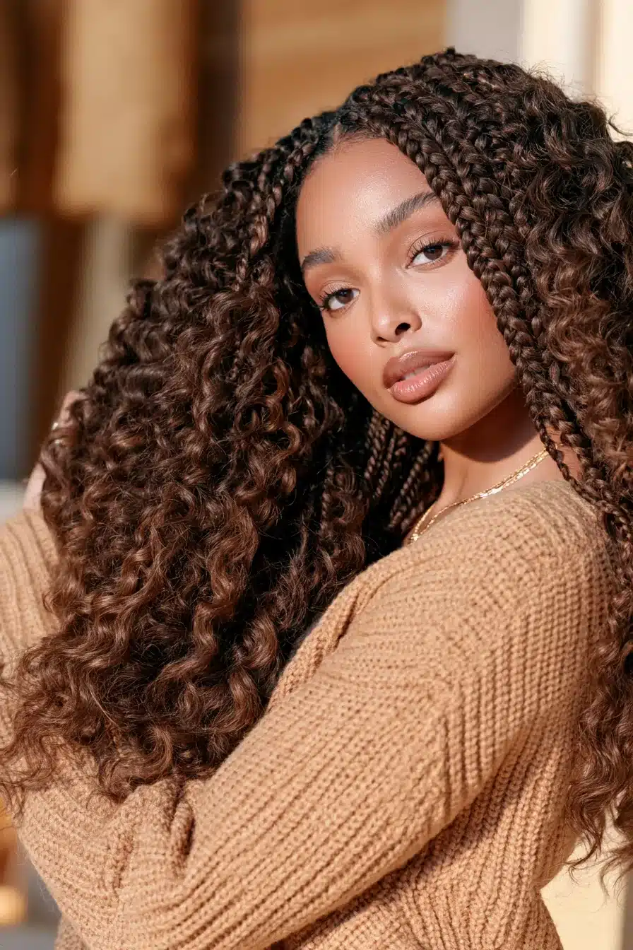 27 Stunning Boho Knotless Braids to Inspire Your Next Hairstyle