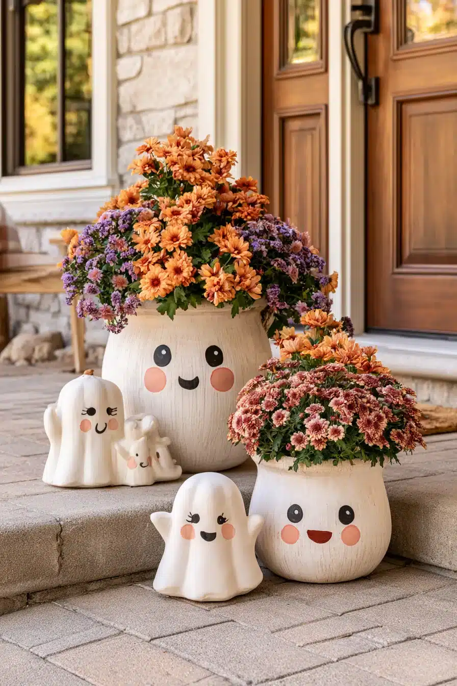 27 Creative Halloween Planter Ideas for a Delightfully Spooky Front Porch