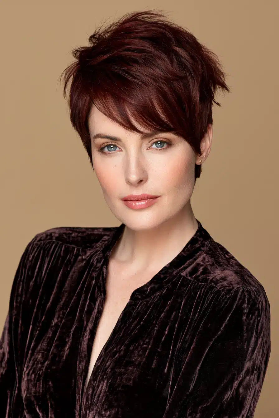 27 Chic Dark Feminine Short Hair Ideas With Mysterious Charm