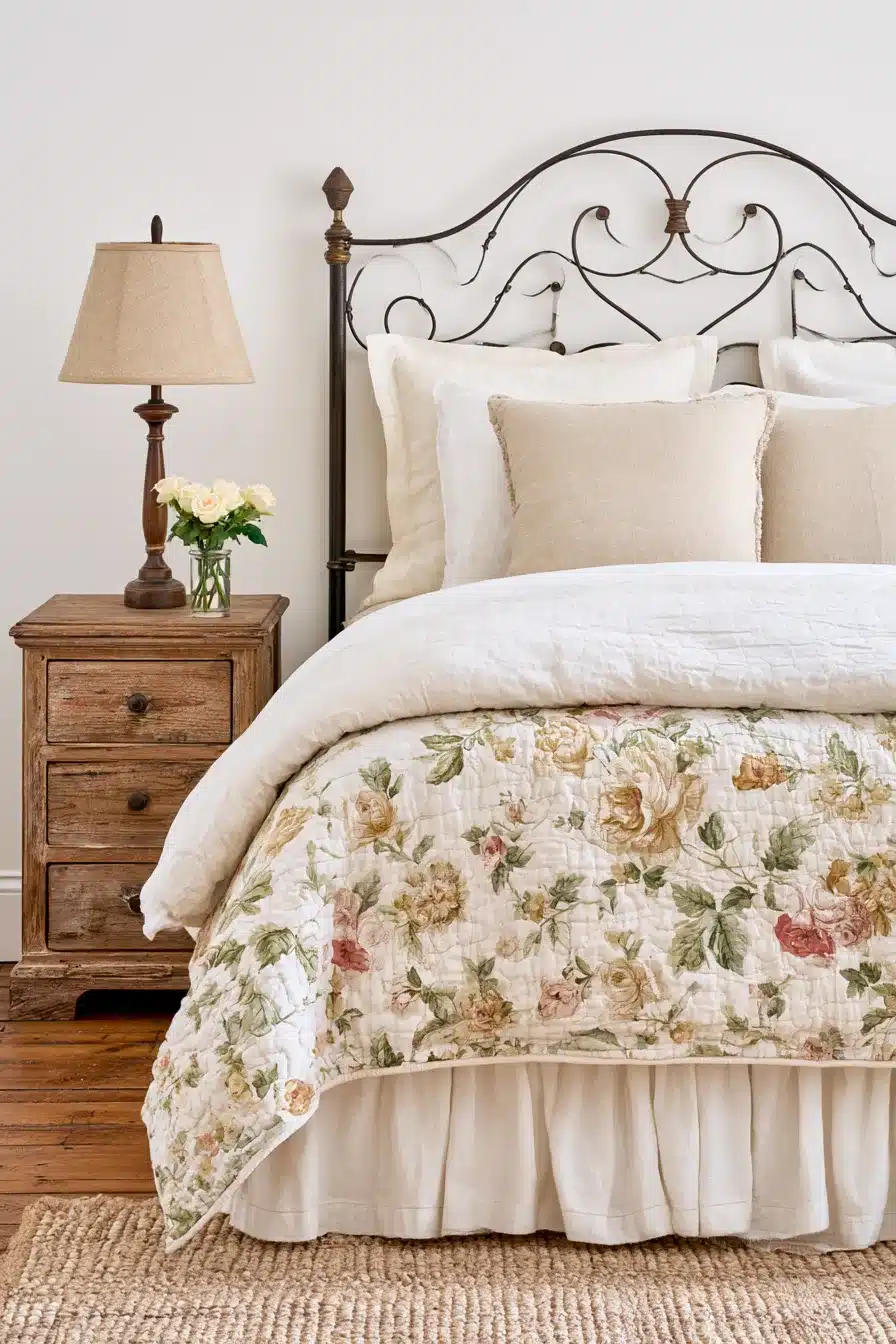 27 Vintage Cottagecore Bedroom Ideas for a Cozy and Charming Retreat