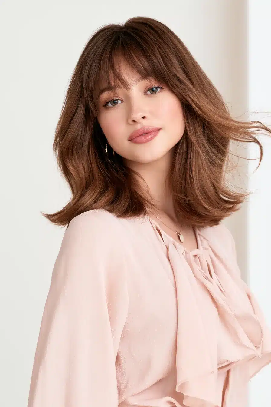 27 Flattering Round Face Hairstyle Ideas to Refresh Your Look