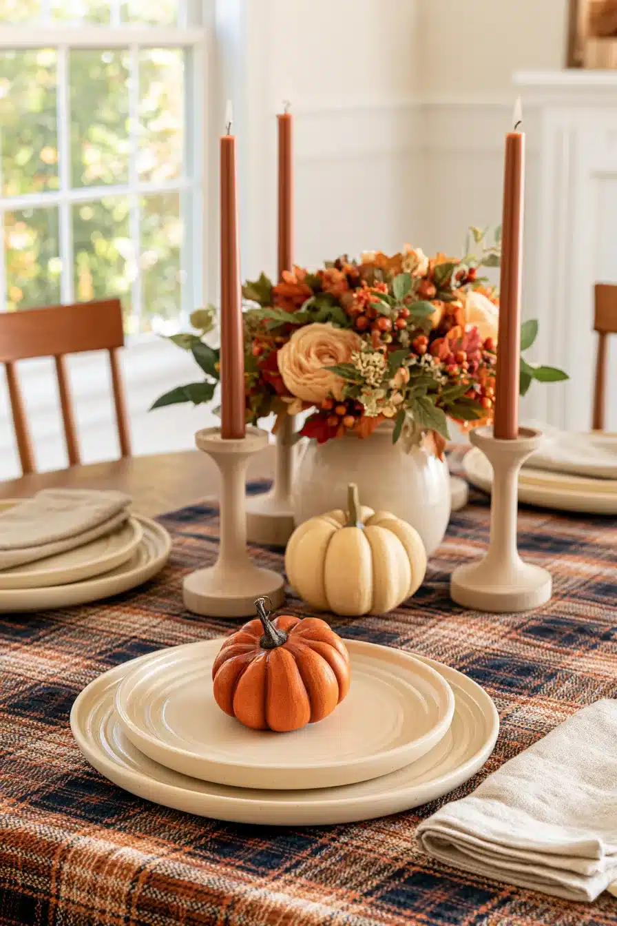 27 Easy Thanksgiving Tablescapes for a Cozy and Beautiful Holiday Gathering