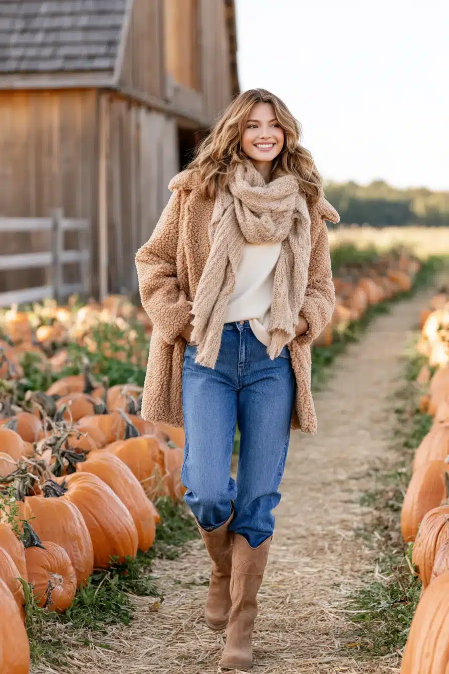 27 Cute Pumpkin Patch Outfit Ideas for a Perfect Fall Day