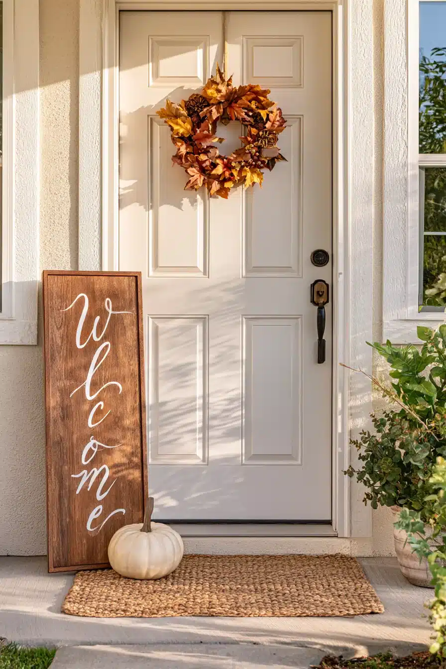 27 Cozy Small Porch Fall Decorating Ideas for a Charming Autumn Welcome
