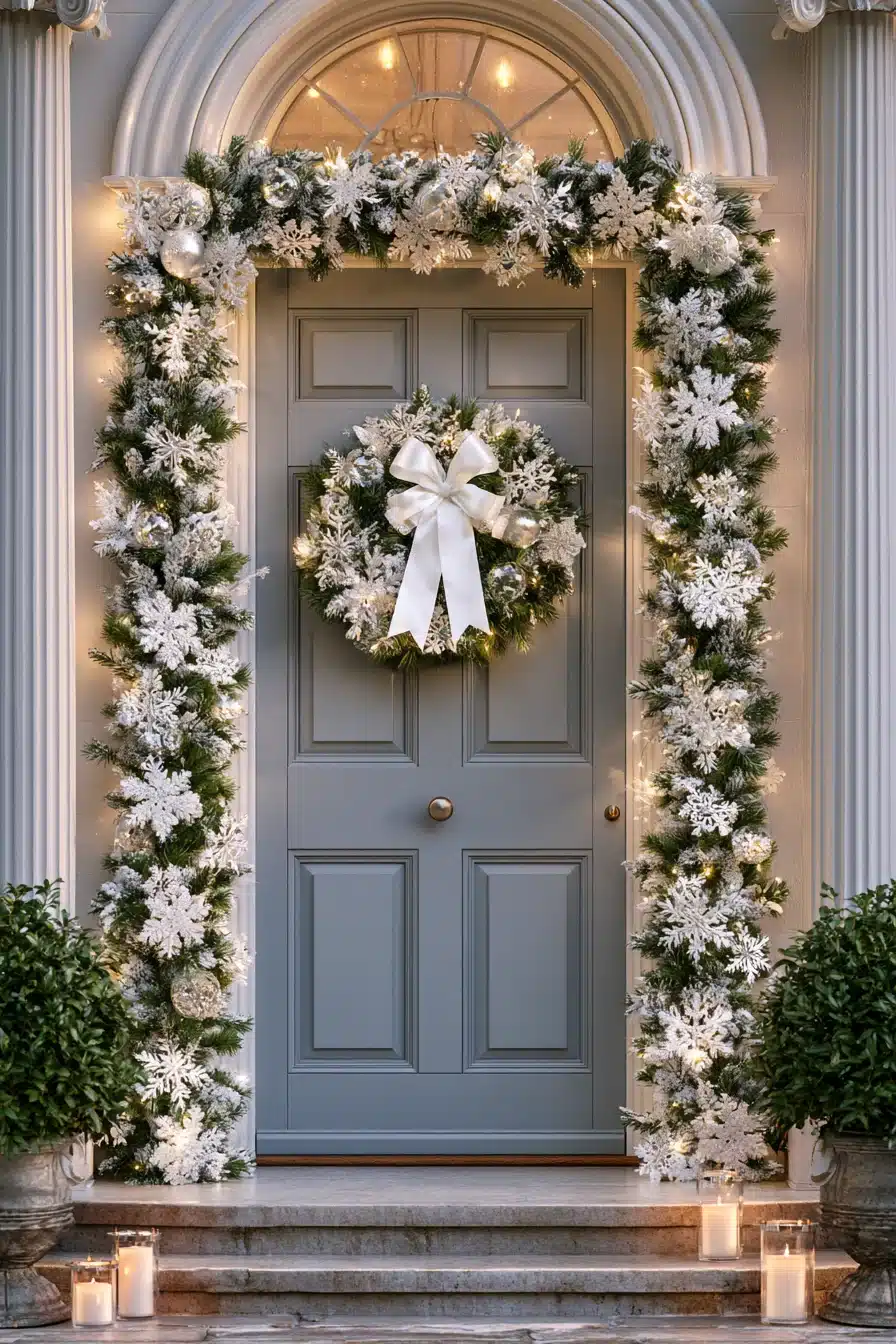 27 Creative Christmas Door Decorations Full of Holiday Cheer